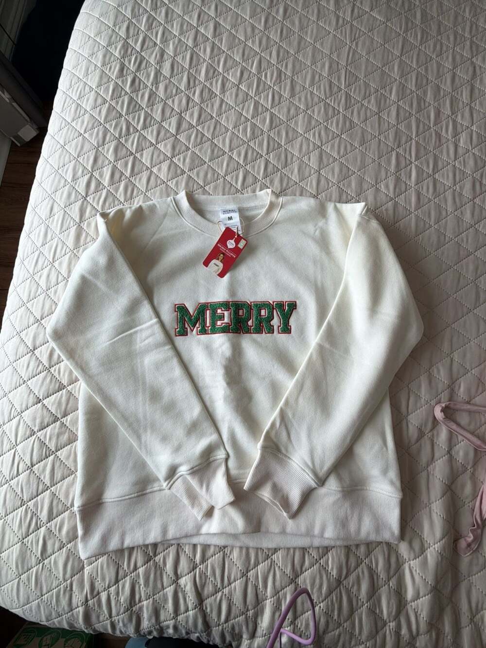 Merry Moments Holiday Pullover Sweatshirt - MERRY